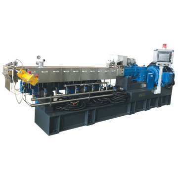 HT-65 High Torque Twin Screw Compounding Extruder for PA6/66+Glass Fiber with Siemens PLC control